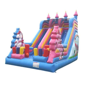 Vente toboggan gonflable Magic licorne