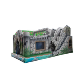 Vente château gonflable toboggan château fort