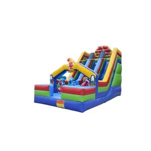 Vente château gonflable toboggan trolls
