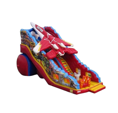 Vente château gonflable toboggan Avion