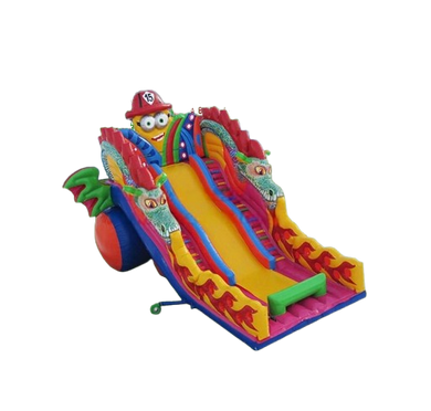 Vente château gonflable toboggan les Minions