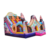 Vente chateau gonflable toboggan Candy