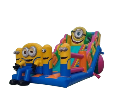 Vente château gonflable toboggan les Minions