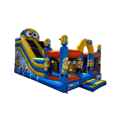Vente château gonflable toboggan les Minions