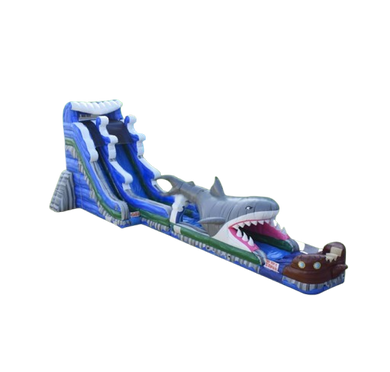 Vente château gonflable toboggan requin