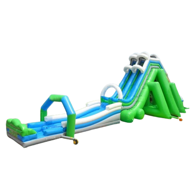 Vente château gonflable toboggan aquatique Spider slide