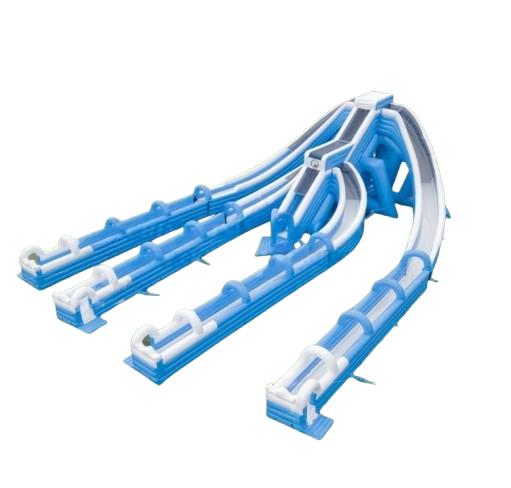Vente château gonflable toboggan aquatique Gliss extrême