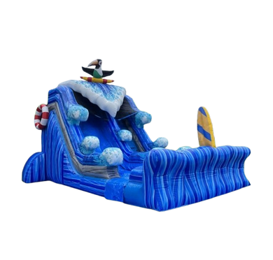 Vente château gonflable toboggan aquatique Surf