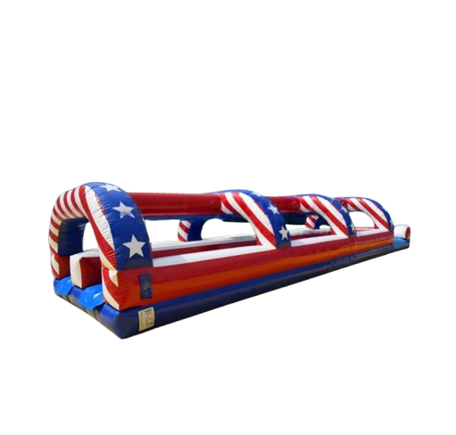 Vente château gonflable aquatique ventriglisse USA