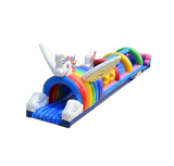 Vente château gonflable aquatique ventriglisse licorne
