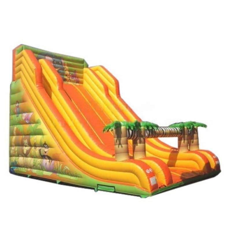 Vente toboggan gonflable Party jungle