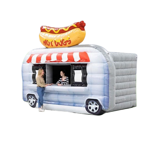 Vente tente gonflable stand hot dog