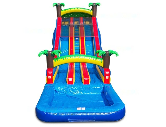 Vente château gonflable aquatique tropical