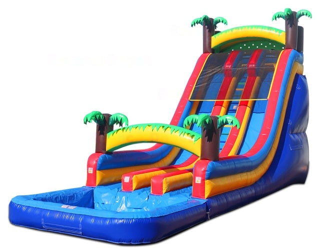 Vente château gonflable aquatique tropical