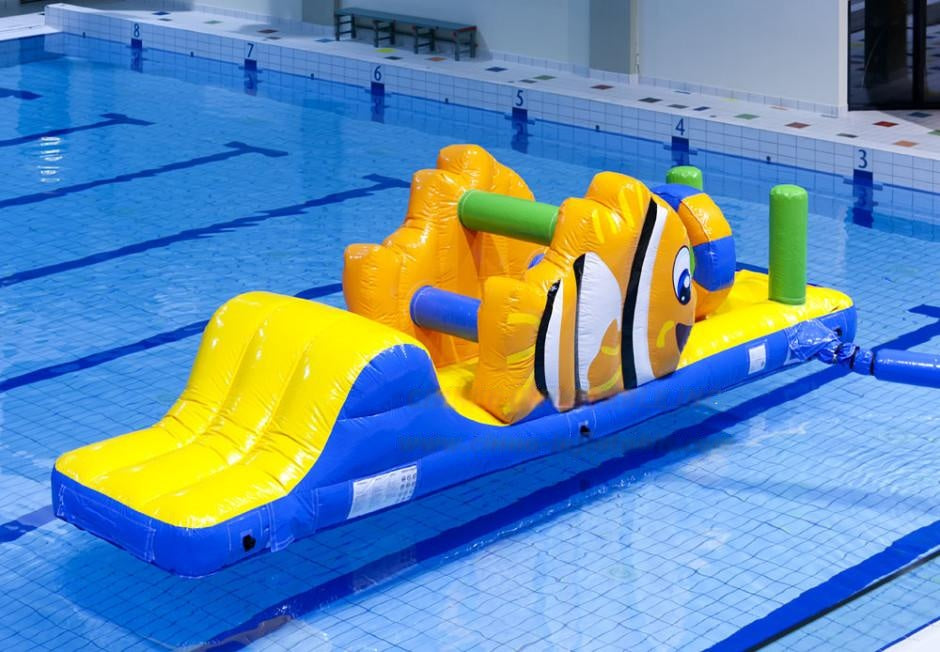 Vente module aquatique gonflable piscine poisson