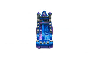 Vente château gonflable toboggan aquatique Magic castle