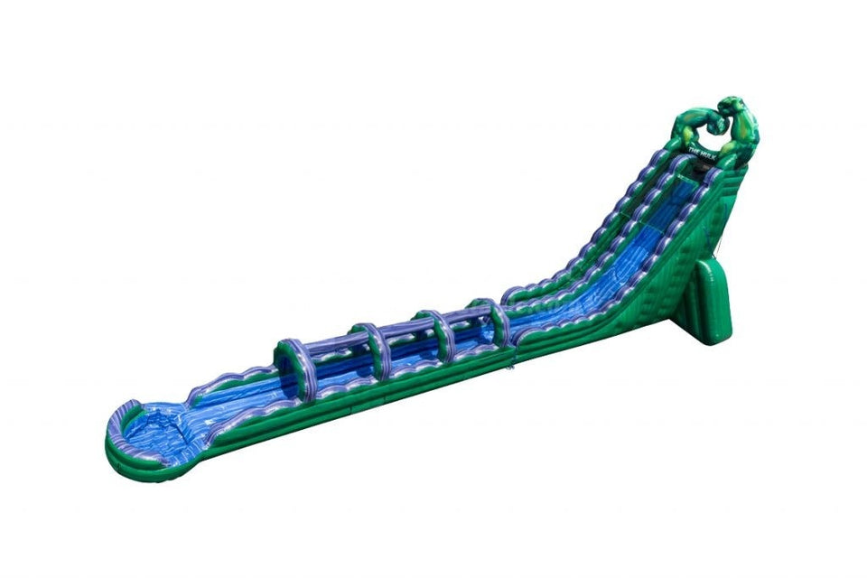 Vente château gonflable Toboggan aquatique Hulk
