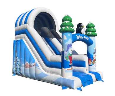Vente château gonflable toboggan Noel