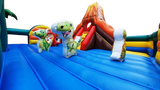 Vente château gonflable multiplay "dinosaure"
