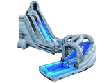 Vente château gonflable toboggan aquatique Rock twist