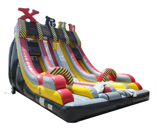 Vente château gonflable toboggan x run
