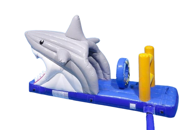 Vente module aquatique gonflable piscine requin