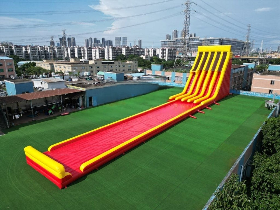 Vente château gonflable toboggan géant