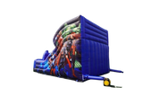Vente château gonflable toboggan Avengers Marvel