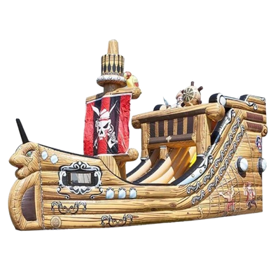 Vente château gonflable toboggan bateau pirate
