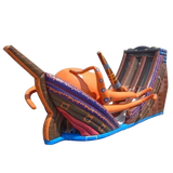 Vente château gonflable toboggan bateau pieuvre