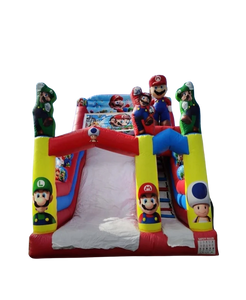 Location château gonflable toboggan Mario