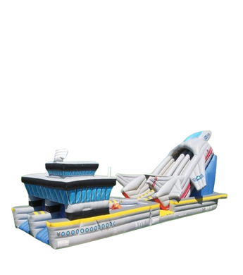 Vente château gonflable toboggan Base avion militaire