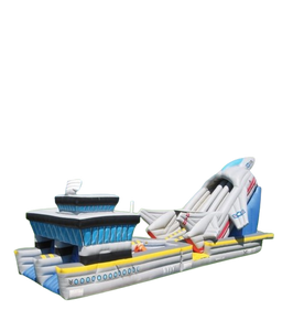 Vente château gonflable toboggan Base avion militaire