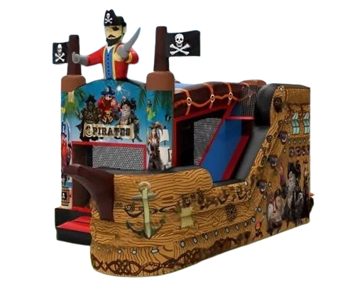 Vente château gonflable combo pirates