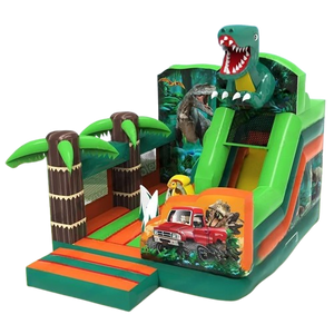 Vente château gonflable combo  dinosaure