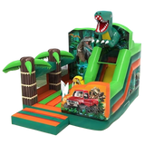 Vente château gonflable combo  dinosaure
