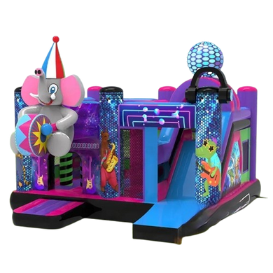 Vente château gonflable combo animaux