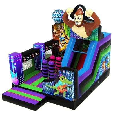 Vente château gonflable combo animaux
