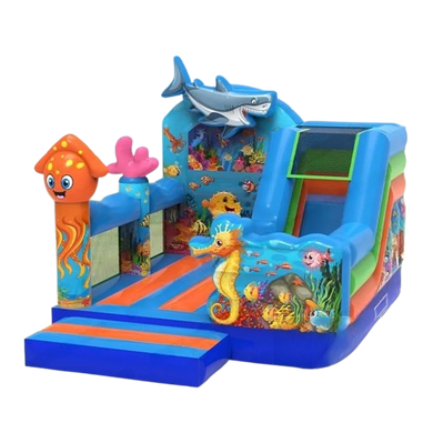Vente château gonflable combo océan