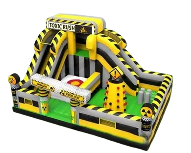 Vente château gonflable multiplay Toxic rush