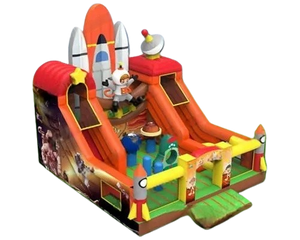 Vente château gonflable toboggan navette spatiale