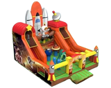 Vente château gonflable toboggan navette spatiale