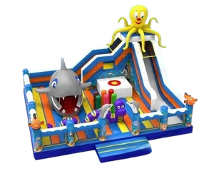 Vente château gonflable parc requin