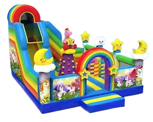 Vente château gonflable parc licorne