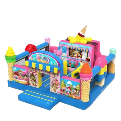 Vente château gonflable multiplay  ice Cream