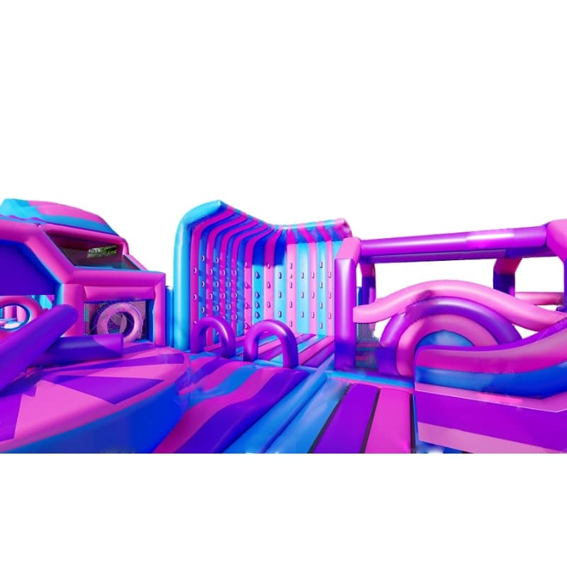 Vente château gonflable géant "purple island"