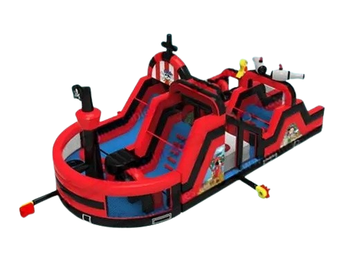 Vente château gonflable parcours pirate