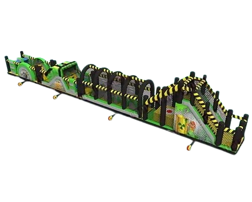 Vente château gonflable parcours extrême 40m