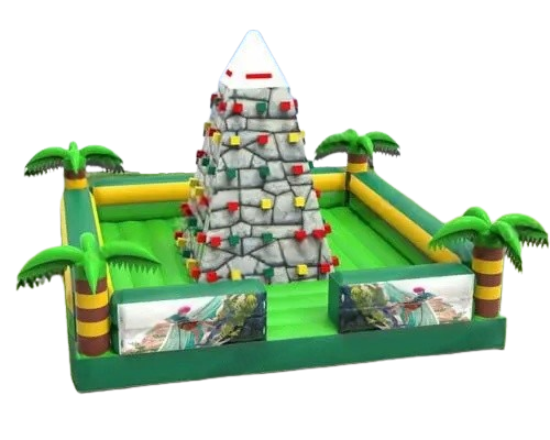 Vente château gonflable mur d'escalade Dino