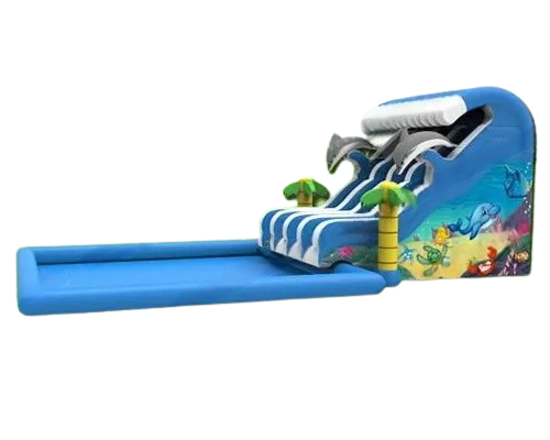 Vente château gonflable parc aquatique Océan slide